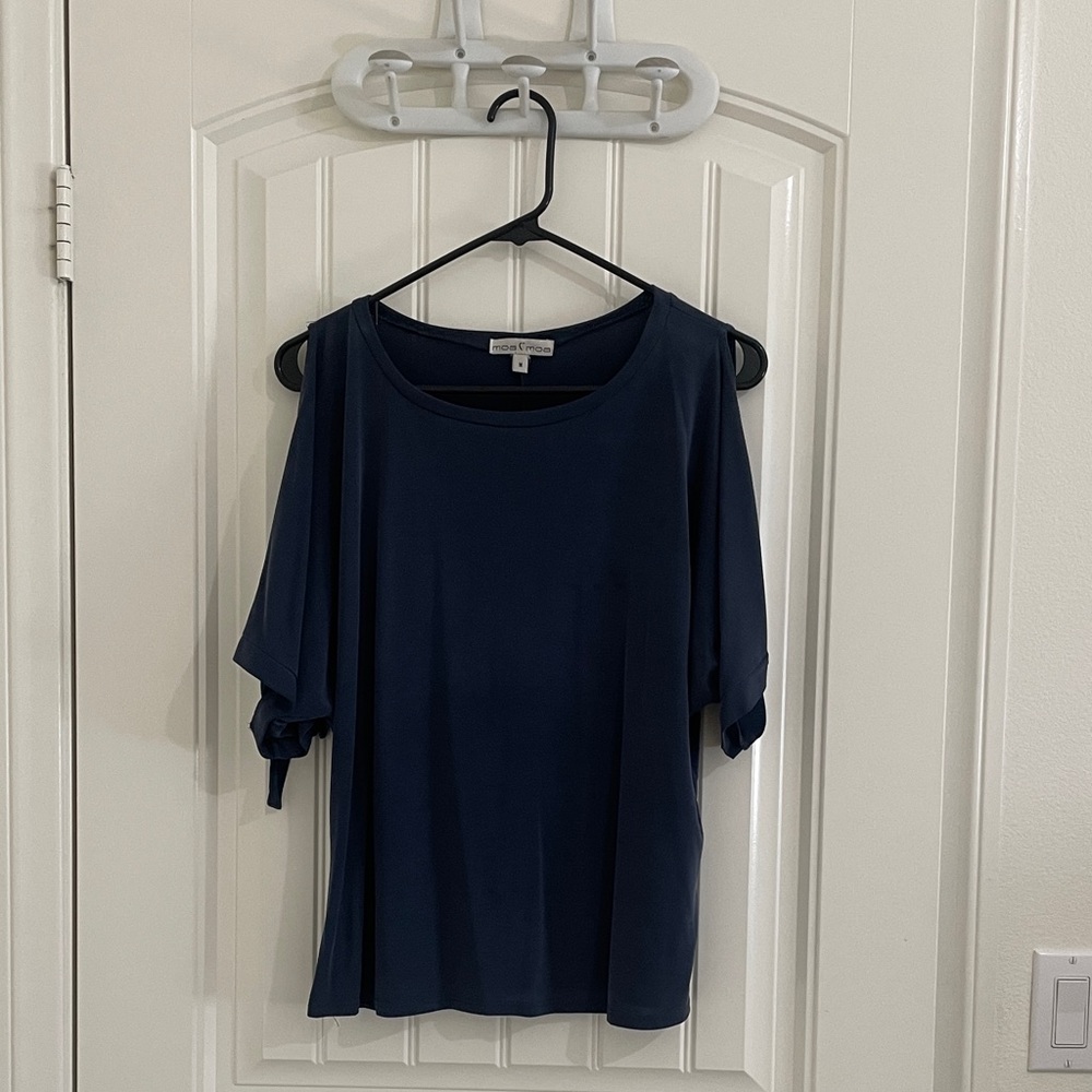 Moa Moa Navy Blue Blouse